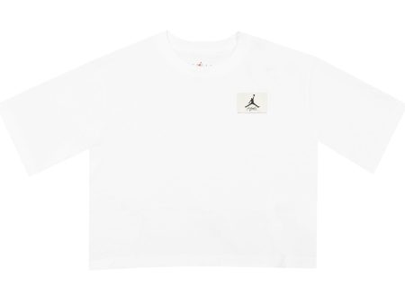 Women s Jordan Essentials Boxy Tee in White Online Hot Sale