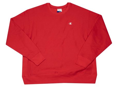 Champion Reverse Weave Crewneck  Team Red Scarlet  For Discount