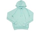 MJ Washed Wings Fleece Pullover Hoodie  Light Aqua  Hot on Sale