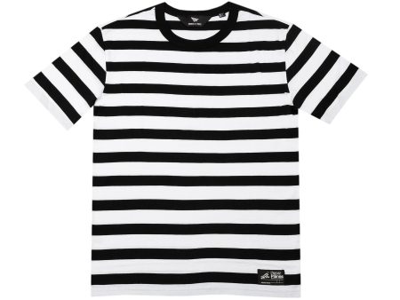 Paper Planes Breton Stripe Oversized Tee Fashion