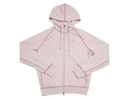 MJ Washed Wings Fleece Full Zip Hoodie  Iced Lilac  Discount