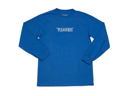 Pleasures Core Logo EMB Longsleeve Online Sale