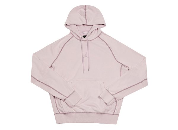 MJ Washed Wings Fleece Pullover Hoodie  Iced Lilac  on Sale