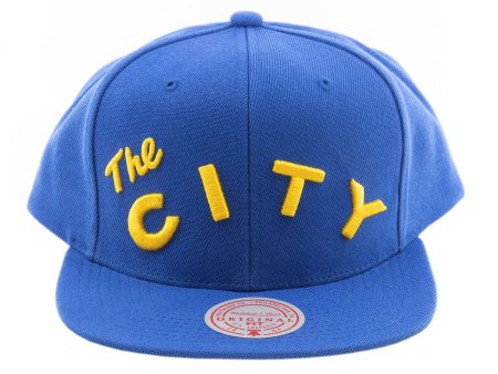 Mitchell & Ness NBA Remix Logo Snapback  Golden State Warriors  For Discount