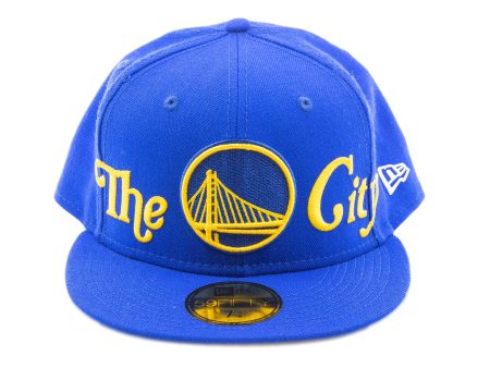 New Era Golden State Warriors 59FIFTY Fitted Hat Discount