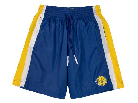 Mitchell & Ness Packable Nylon Shorts  Golden State Warriors  Supply