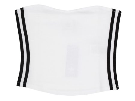 Adidas Women s Bandeau Top  White  Online now