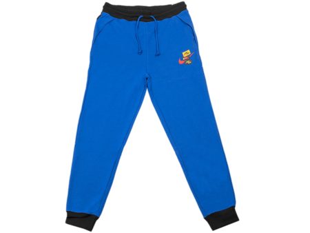 Jordan Jumpman Fleece Pants in Blue Online Sale