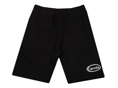 Carrots Oval Wordmark Sweat Shorts Fashion