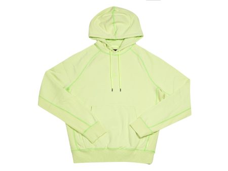 MJ Washed Wings Fleece Pullover Hoodie  Ghost Green  on Sale