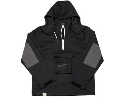 Nike Sportswear Unlined Anorak Waffle Jacket in Black Sale