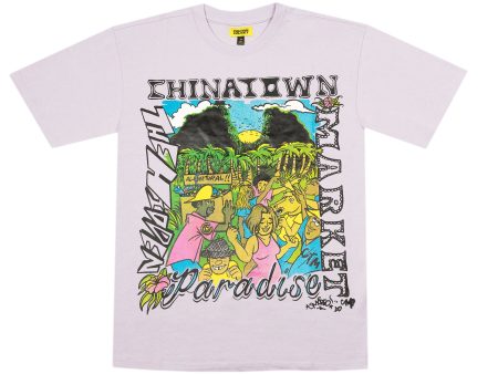 Chinatown Market Mad Riddim Tee in Purple Discount